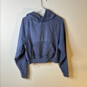 🔴 Women’s Aerie Cropped Hooded Sweatshirt - Size XS